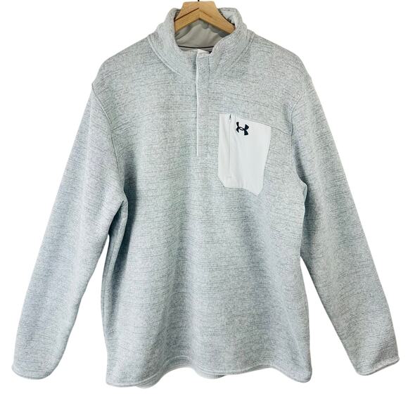 Under Armour Cold Gear Pullover‎ Men’s Big & Tall Size XXL Specialist Henley 2.0 - Picture 4 of 9